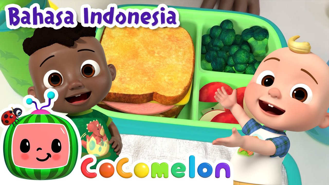 Lagu Makan Siang | CoComelon Bahasa Indonesia - Lagu Anak Anak | Nursery Rhymes