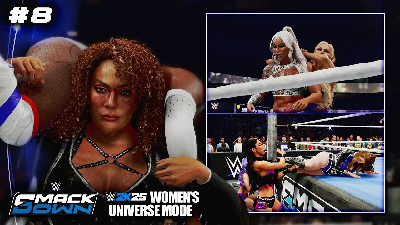 WWE 2K25 Women's Universe Mode #8 - Smackdown