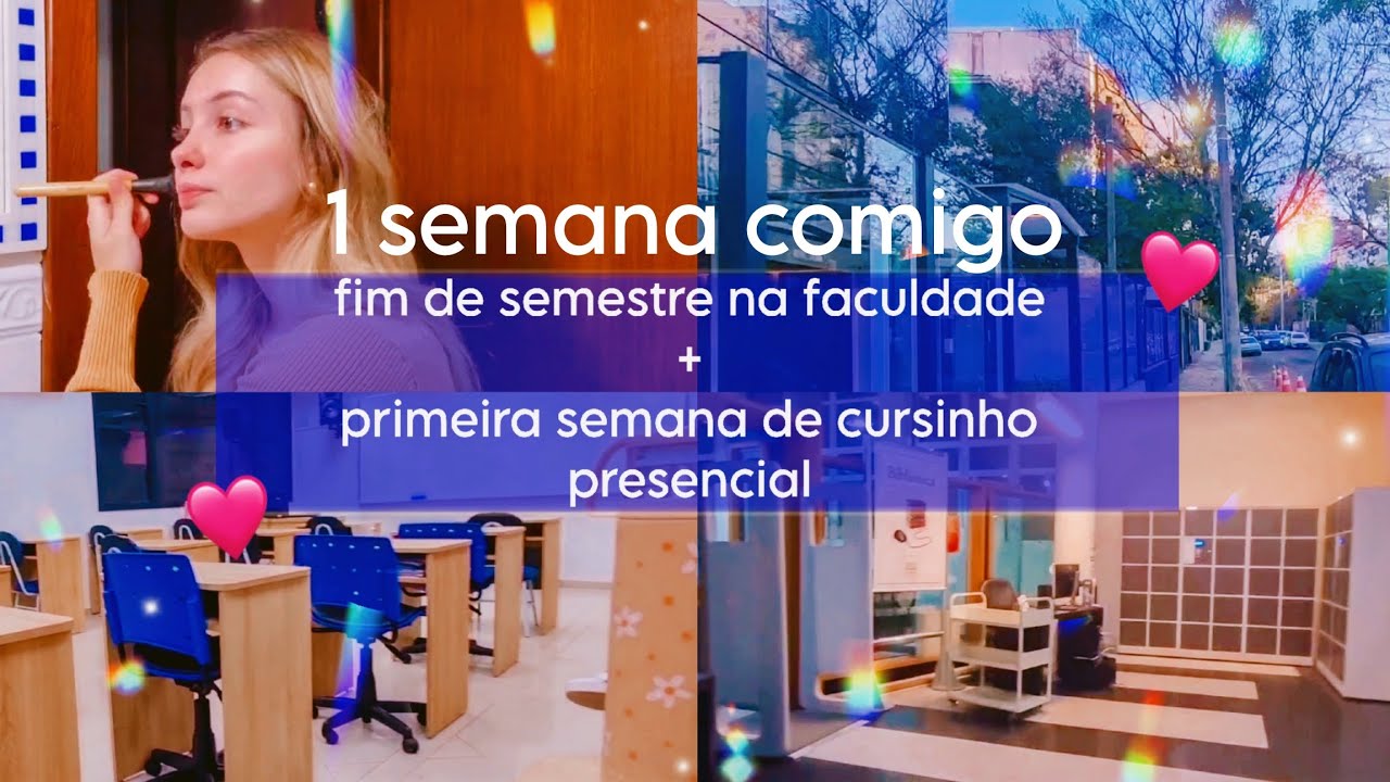 voltando pro cursinho presencial + fim de semestre na faculdade ✨️🤠