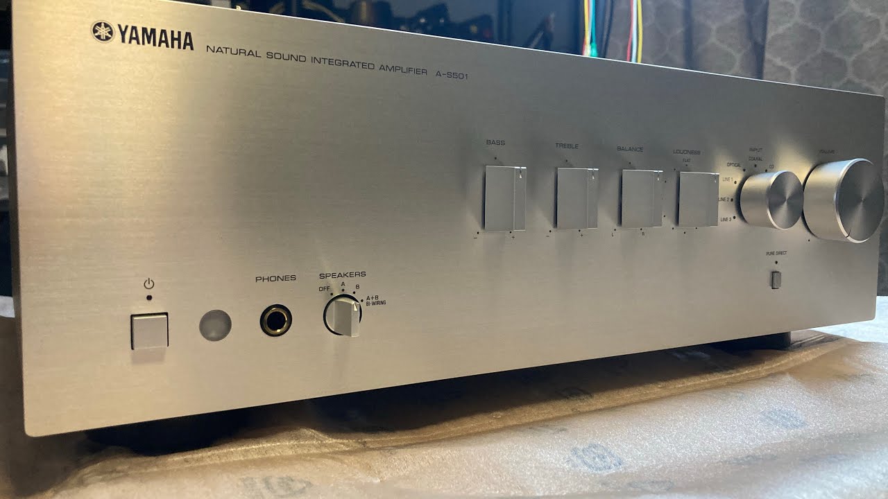 Yamaha A-S501 Unboxing 