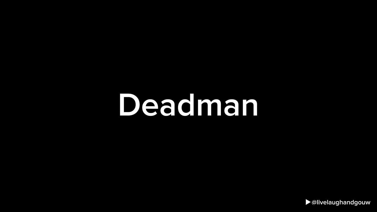 Deadman - 蔡徐坤 (Lyric Video)