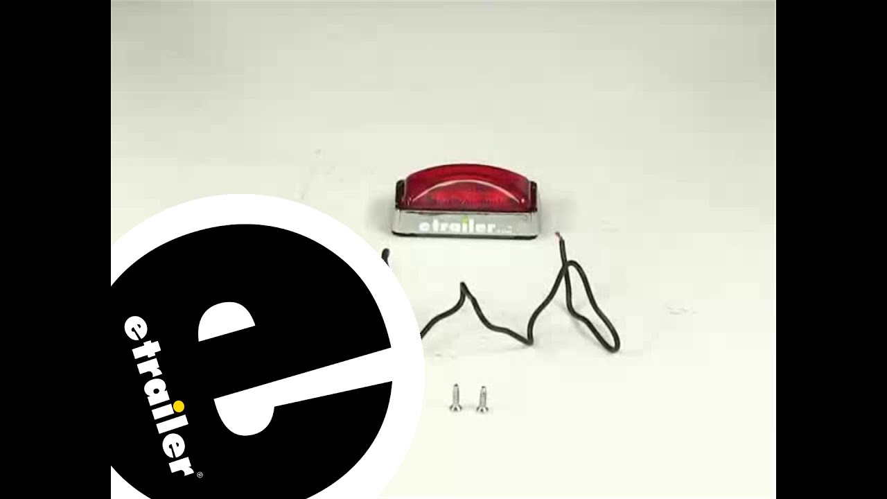 etrailer | What to Know About the Thinline LED Clearance and Side Marker Light w/ Chrome Bezel