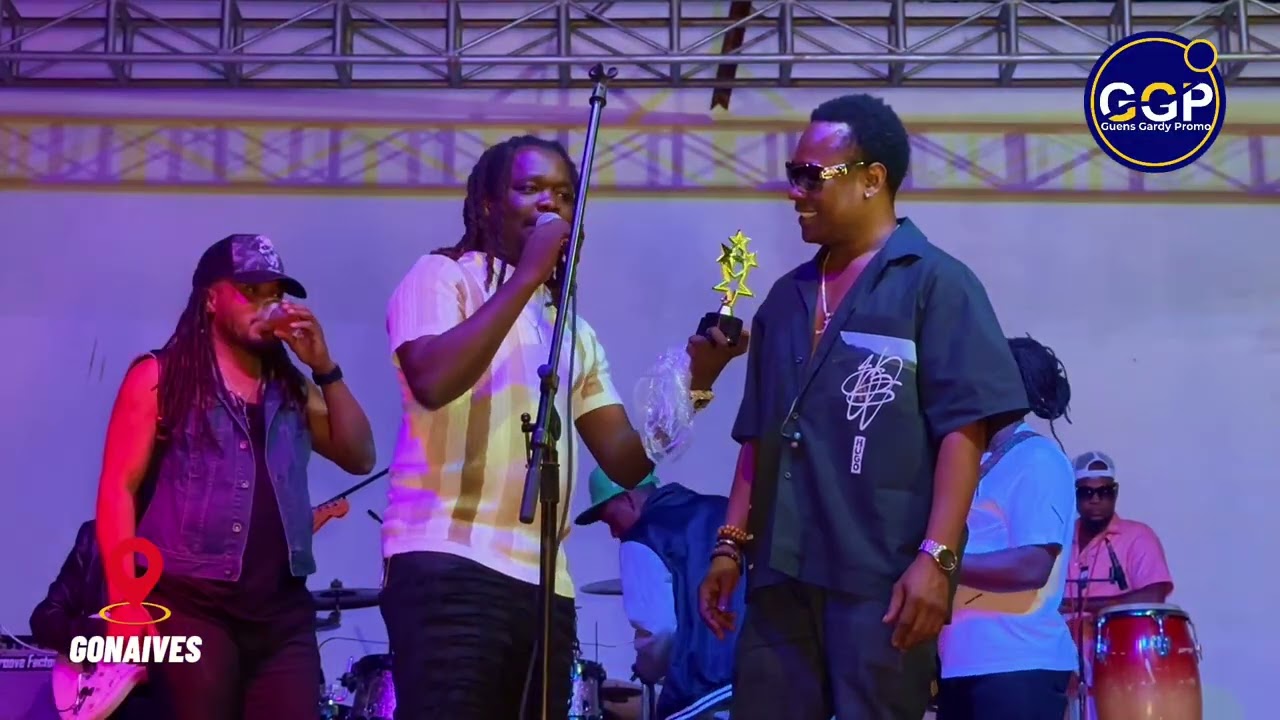 TROPHÉE POUR L’ARTISTE GRACIA DELVA / GONAÏVES-COULEUR PRODUCTION 