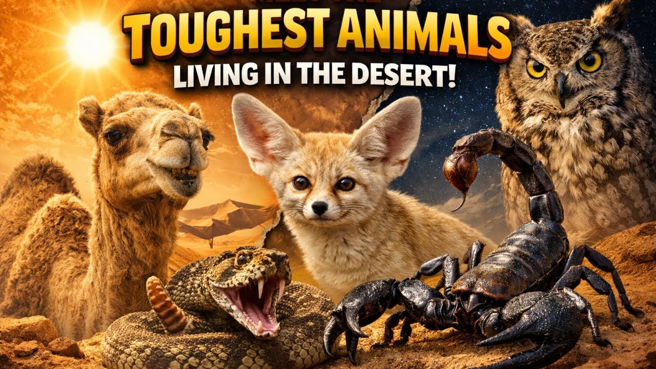 Meet the Toughest Animals Living in the Desert.