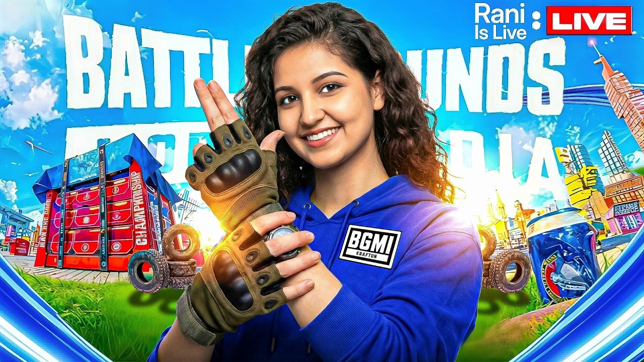 💙 Chill & Fun BGMI Stream✨🧞‍♂️ | RANI IS LIVE | Challenges accepted #bgmi #pubg #shorts #raniislive