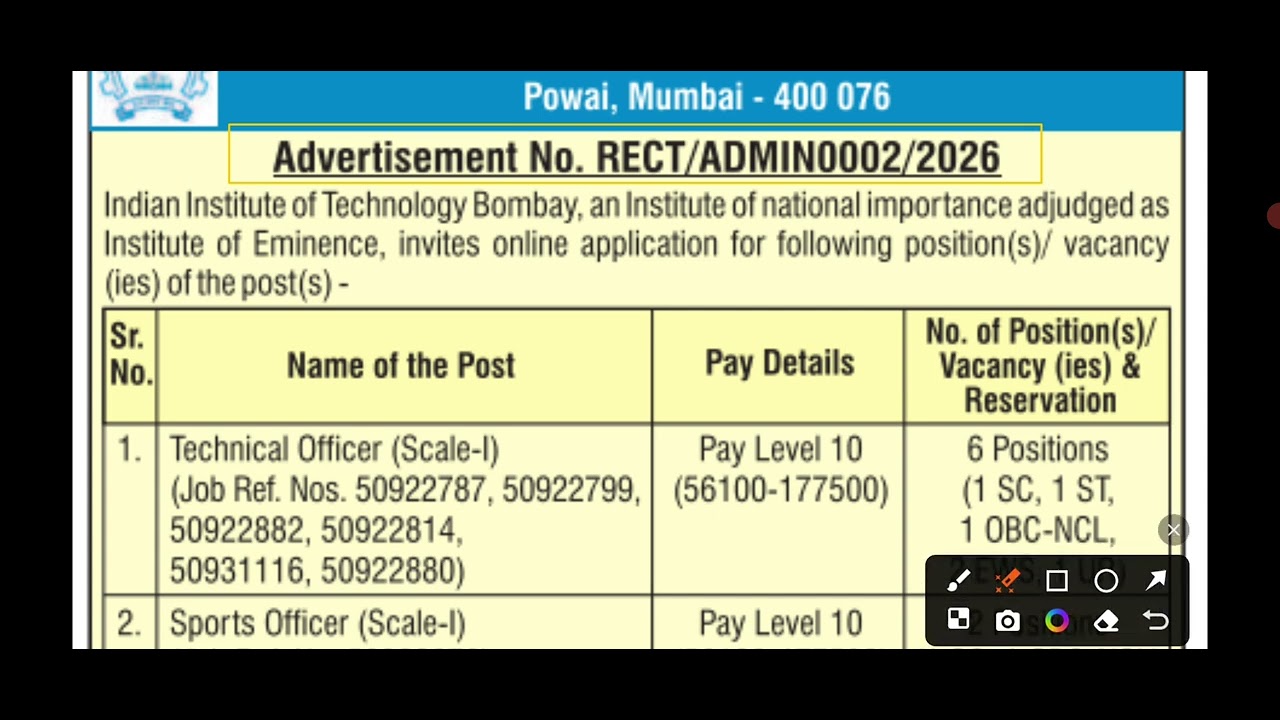 IIT Staff Nurse Vacancy 2026 | IIT Nursing Recruitment 2026 Notification Out | Apply Online