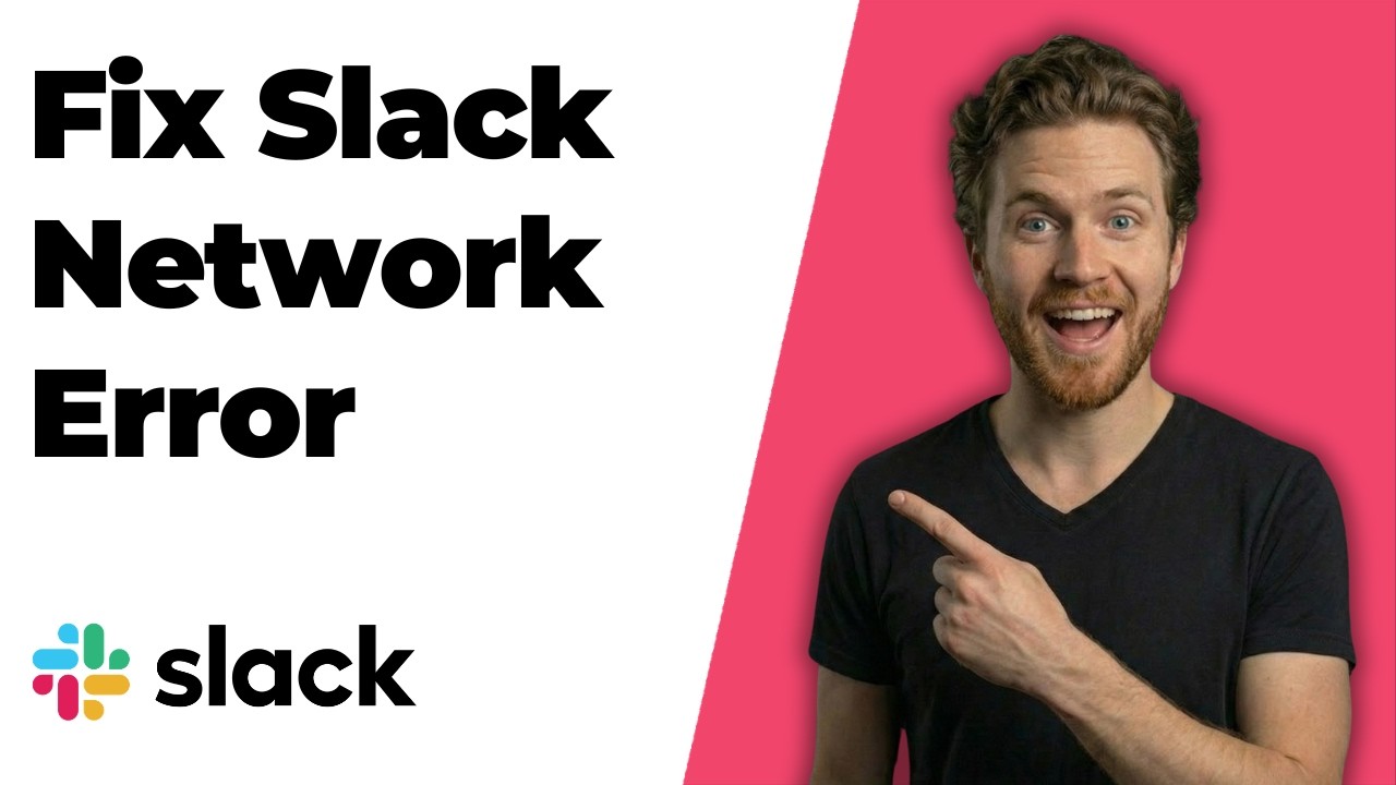 Fix Slack Network Error (Easy Troubleshooting Guide)