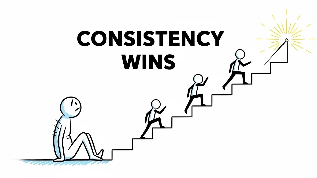 Consistency Wins | Stickman Motivation Story