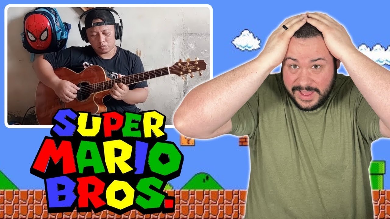 He's Done It Again!!! Alip Ba Ta - Super Mario Bros. || Guitarist Reacts