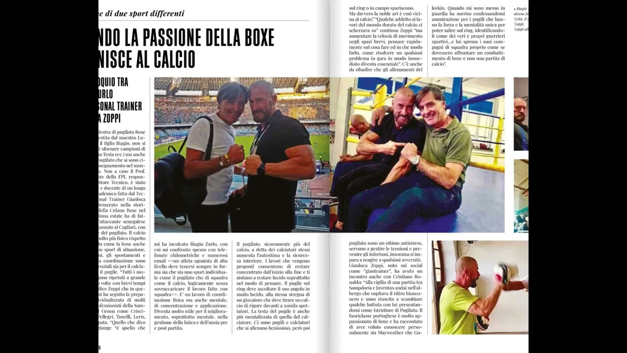 GianTrainer Coach football boxing