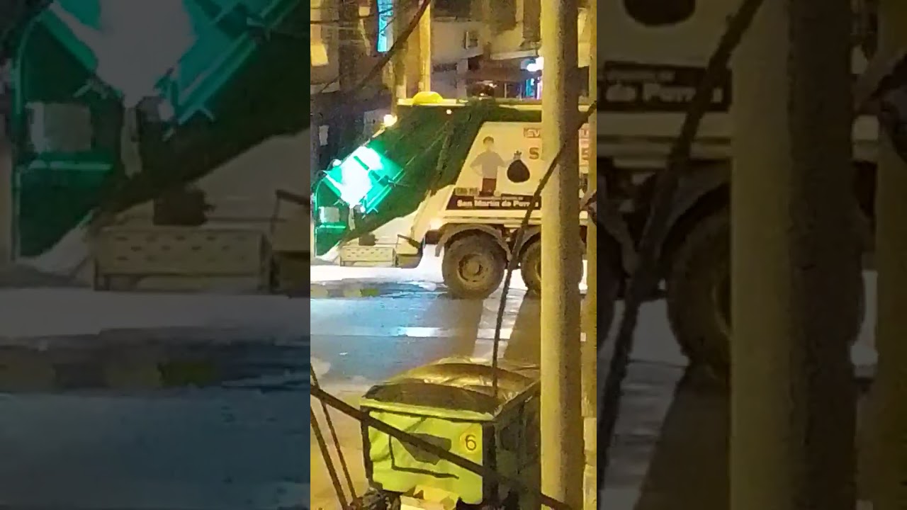 Camión Recolector de Basura de la Municipalidad distrital de San Martín de Porres ¡Nos une!.