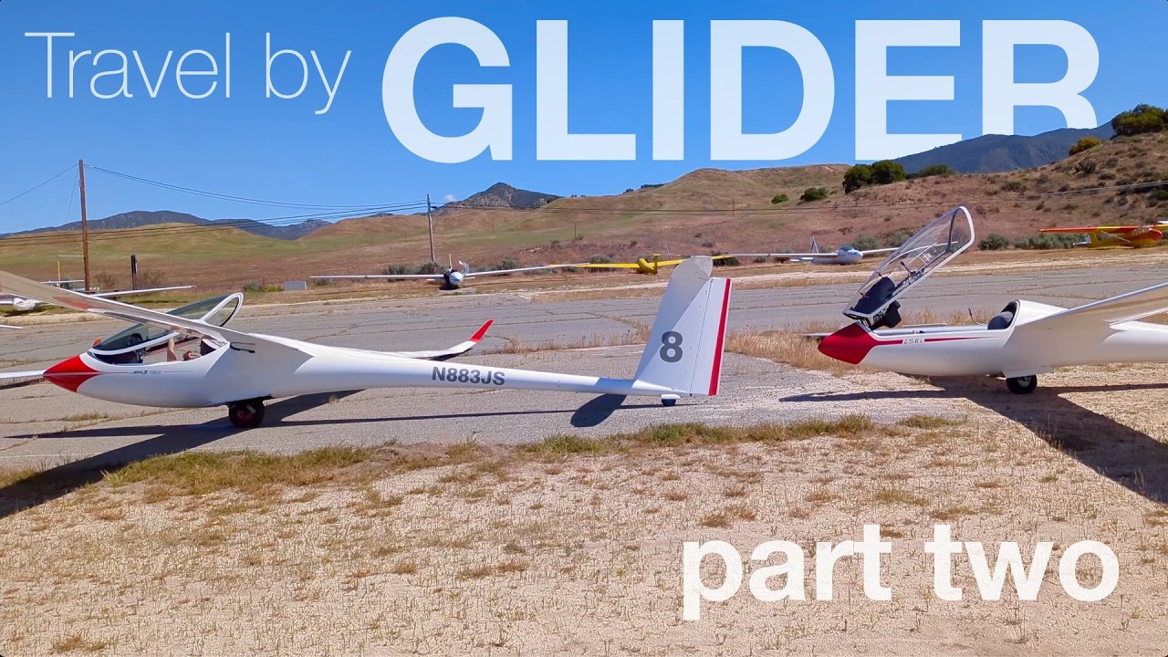 Travel by glider part 2 - Speed is everything #FullGliderFlight
