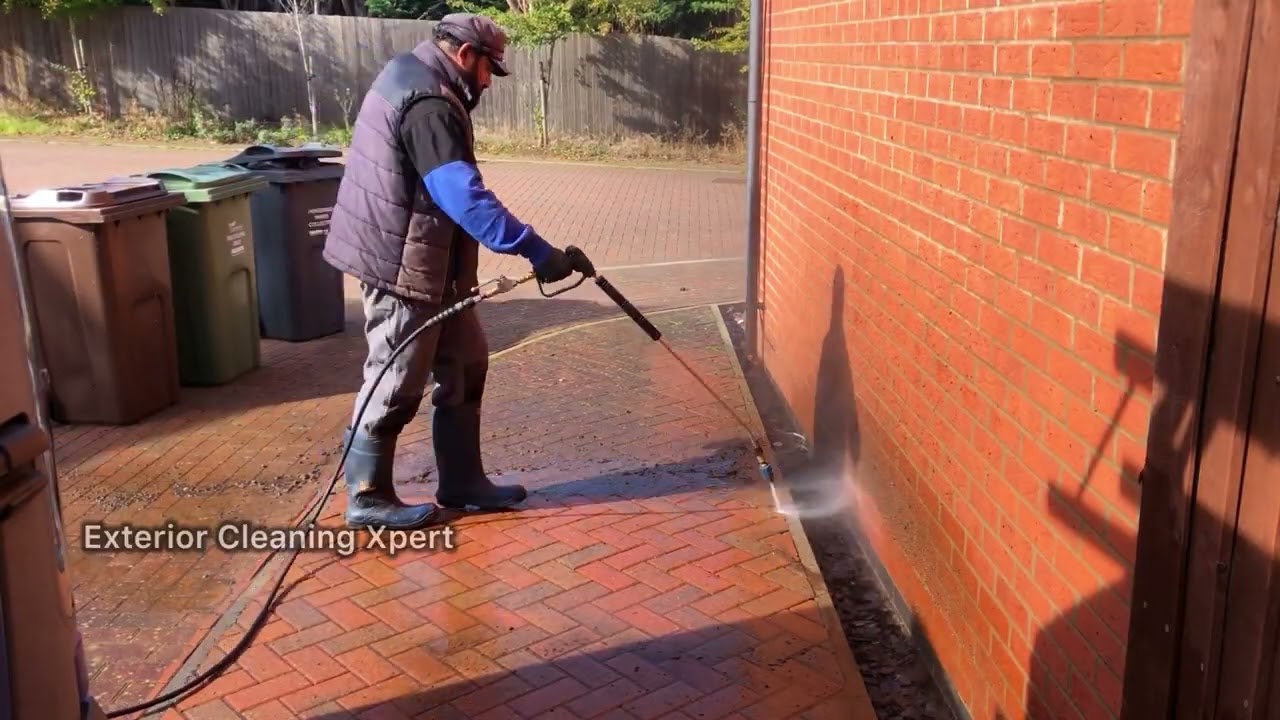 💦 Full Exterior Surface Cleaning | Satisfying Patio & Block Paving Pressure Wash | Xpert 