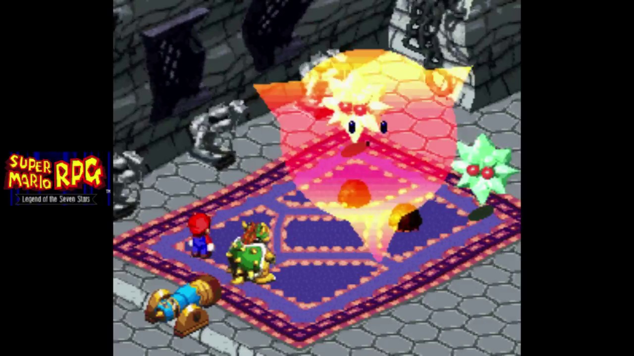 Super Mario RPG [SNES] #26, Bowser's Keep (2/3): Battle Courses; Magikoopa