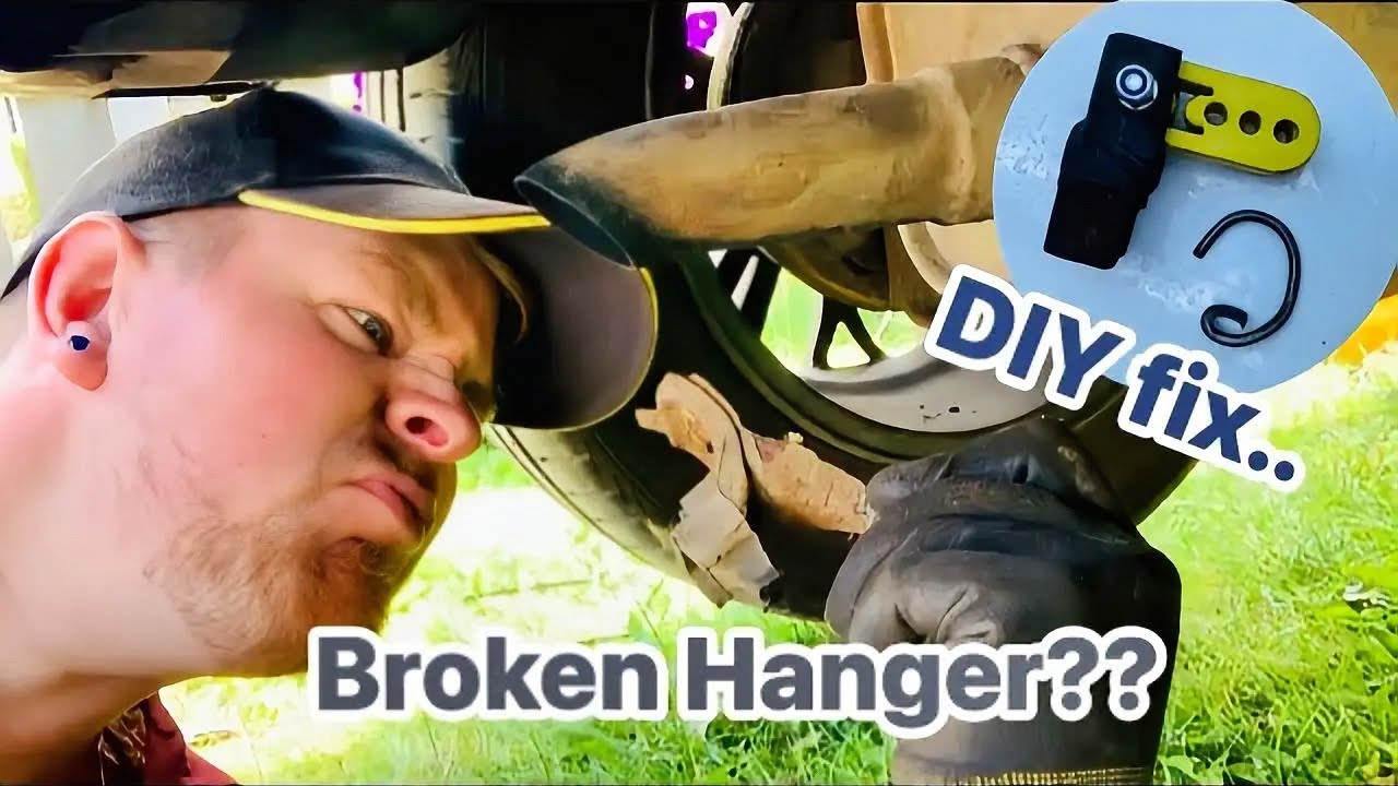 Clio Mk3 2010 quick, easy and cheap Exhaust hanger repair.