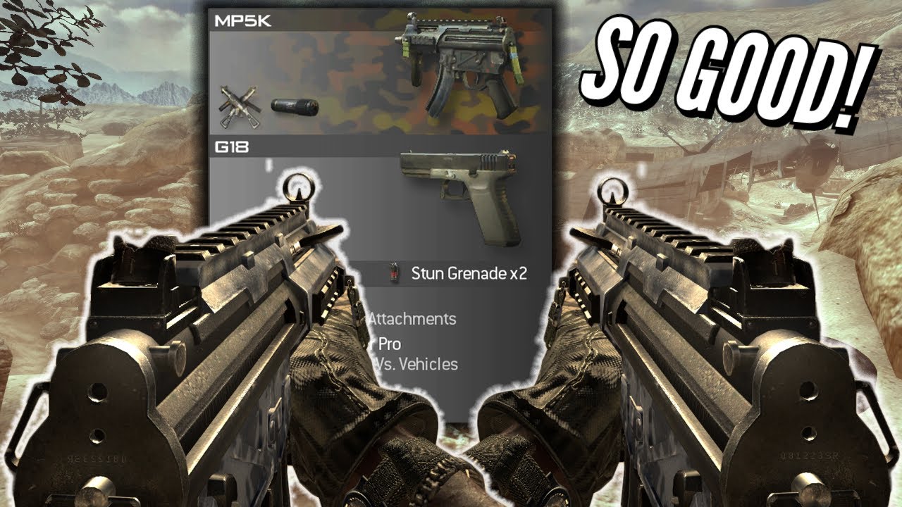 Мой любимый класс АКИМБО в Modern Warfare 2!