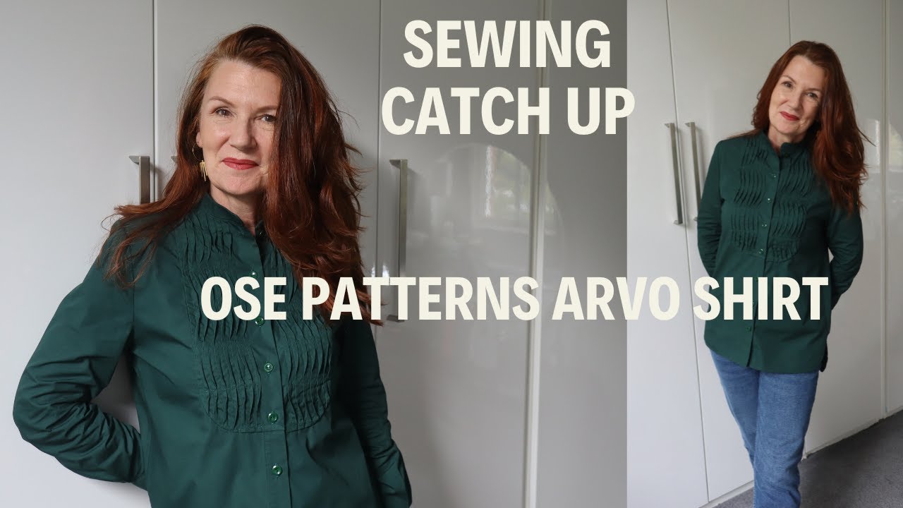 SEWING CATCH UP & ARVO SHIRT OSE PATTERNS ARVO SHIRT