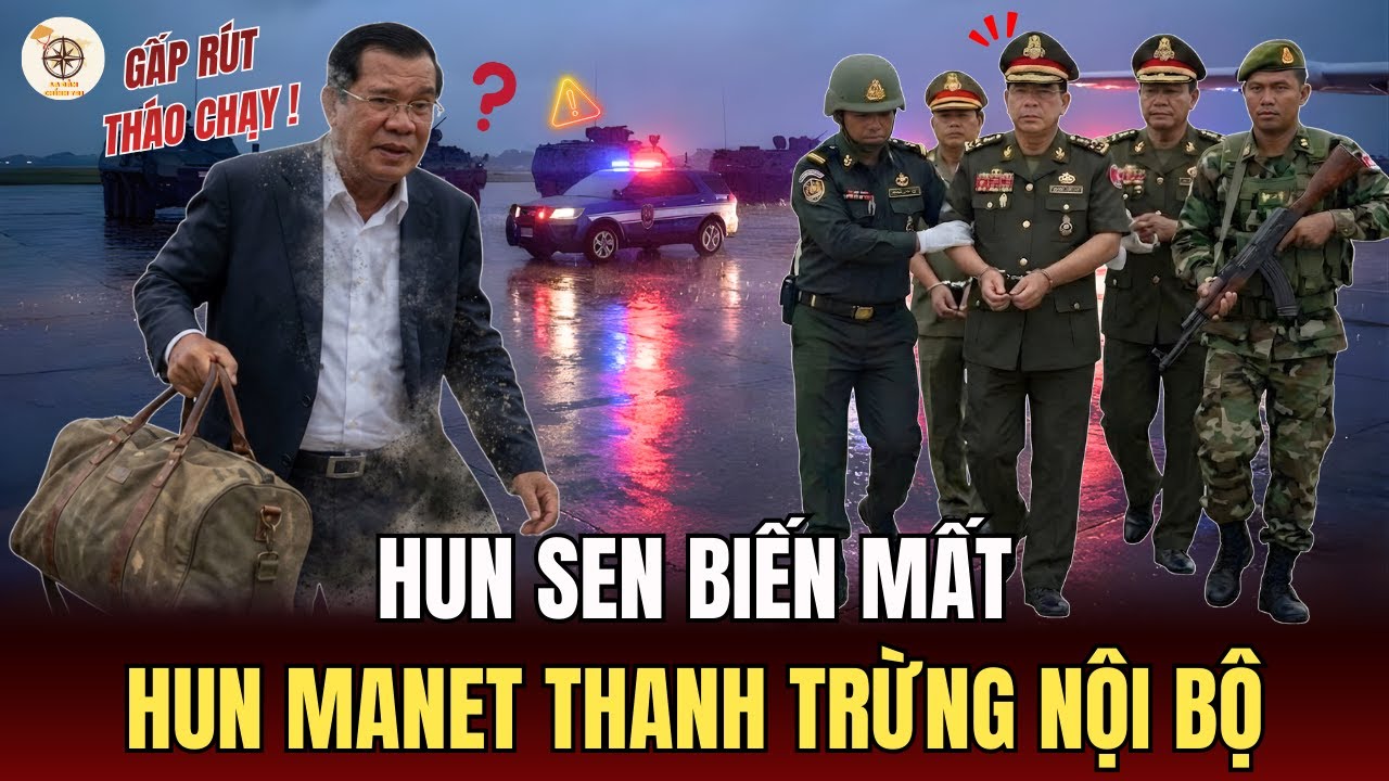 Hun Sen Biến Mất Bí Ẩn: Hun Manet Thanh Trừng Hổ Già Để Củng Cố Quyền Lực!