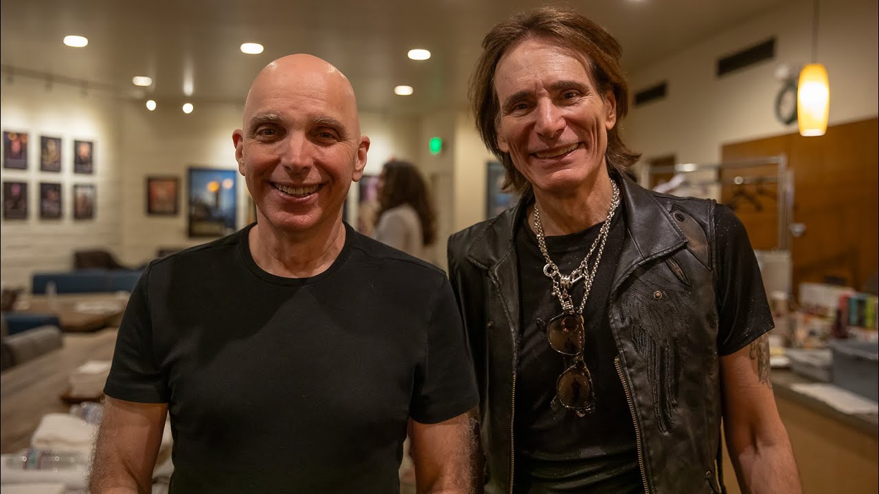 Joe Satriani and Steve Vai discuss the SatchVai Band with Guitar Player
