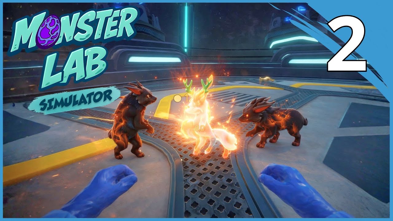 CRIATURAS LEVEL 3, ME PEGAN UNA PALIZA O VARIAS :v | #2 MONSTER LAB SIMULATOR Gameplay Español