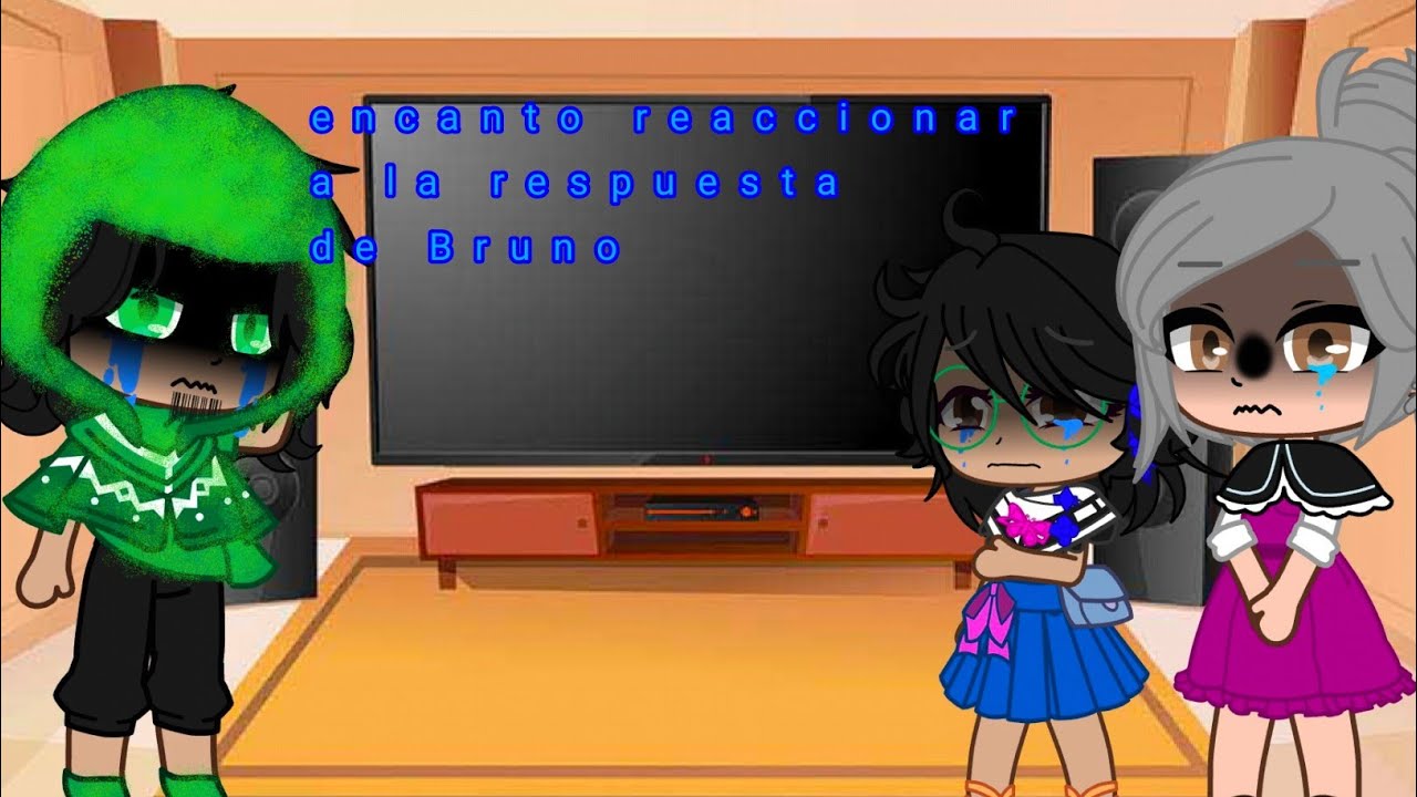 encanto reaccionar a la respuesta de Bruno