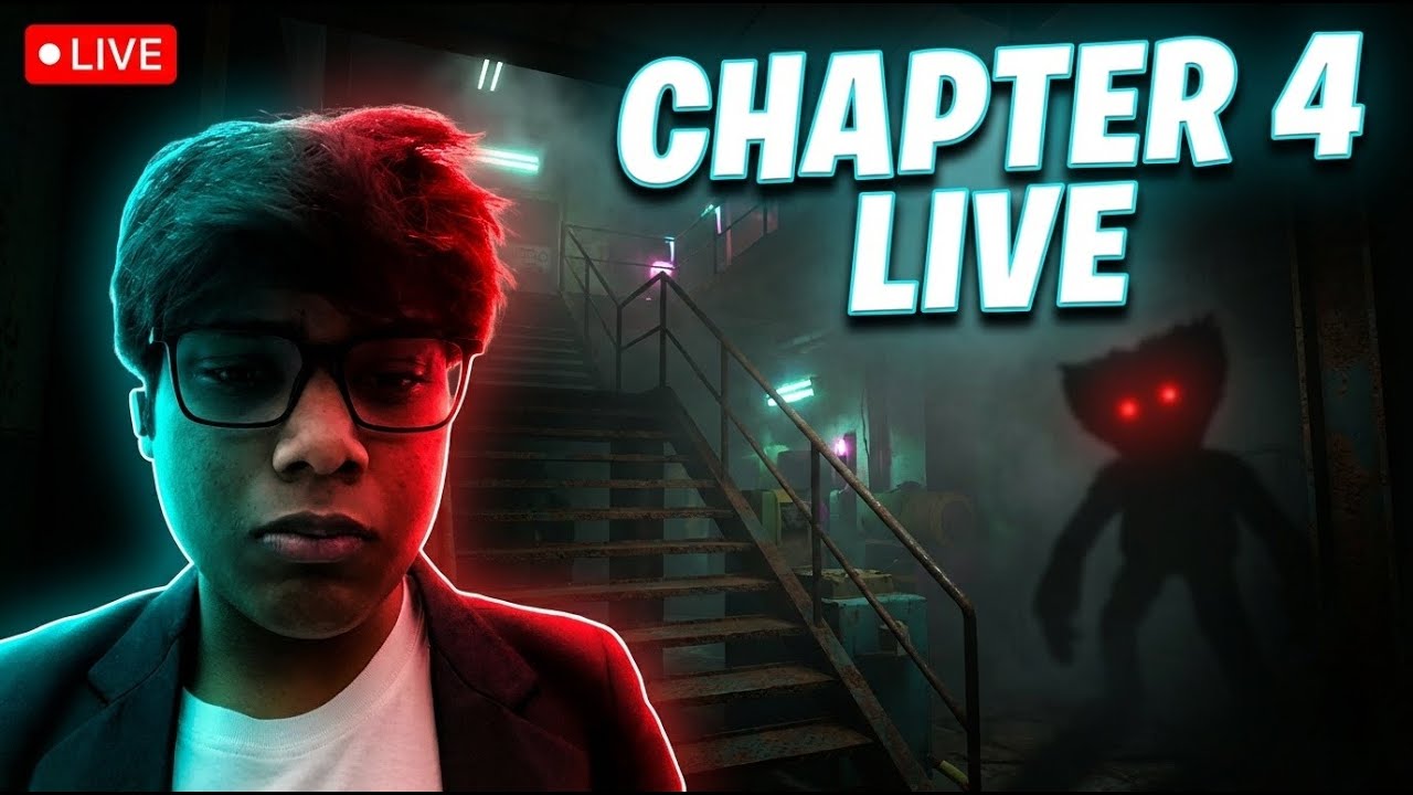 🔴POPPY PLAYTIME CHAPTER 4 - SAFE HAVEN (LIVE)