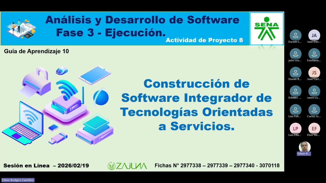 Grabacion Sesion en Linea Analisis y Desarrollo de Software/19/02/2026