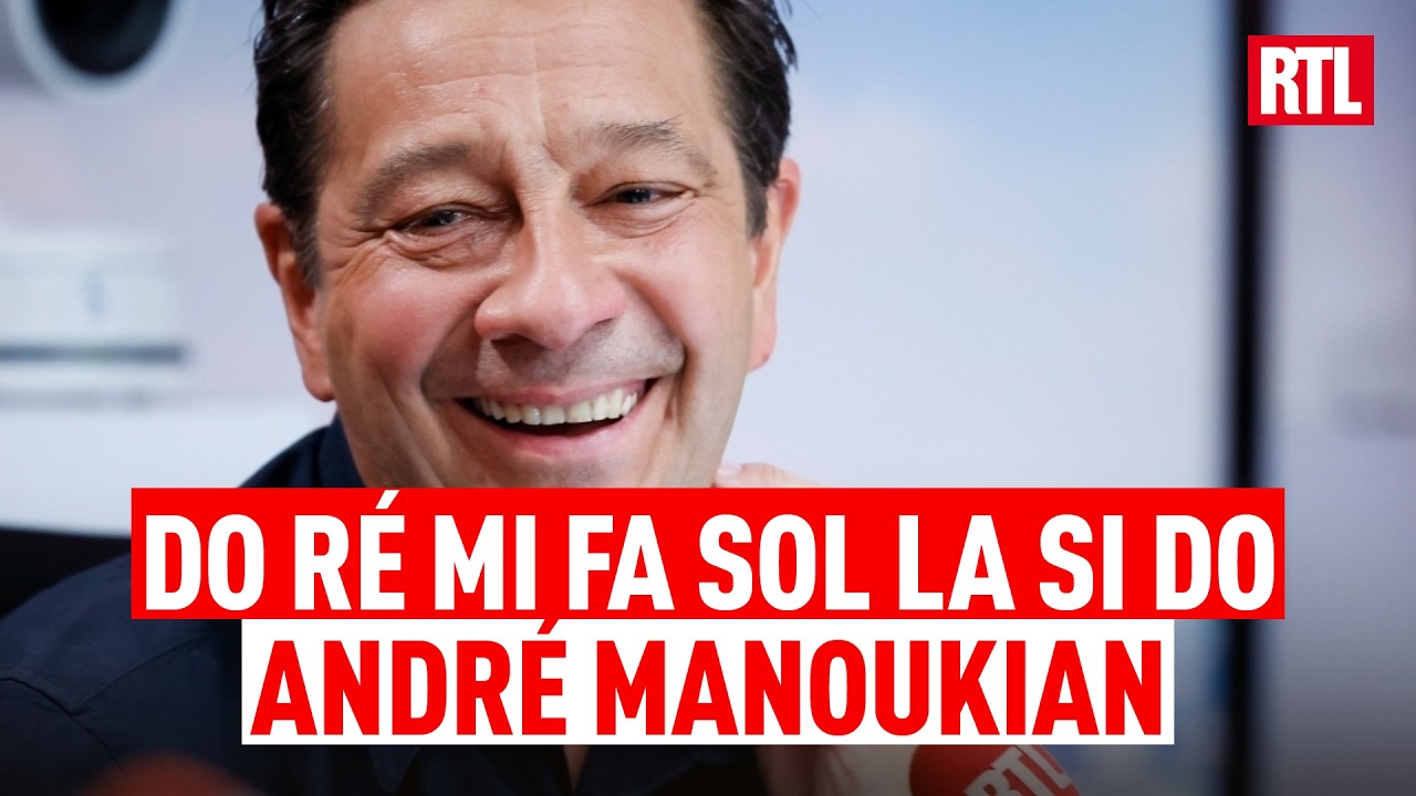 Laurent Gerra : do ré mi fa sol la si do avec André Manoukian 🤣