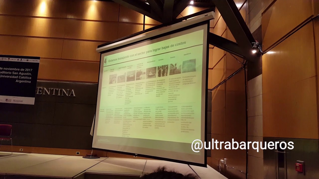 XXVII SEMINARIO INTERNACIONAL PUERTOS V&Iacute;AS NAVEGABLES - Exposici&oacute;n de Jorge METZ - UCA - 28.11.2017