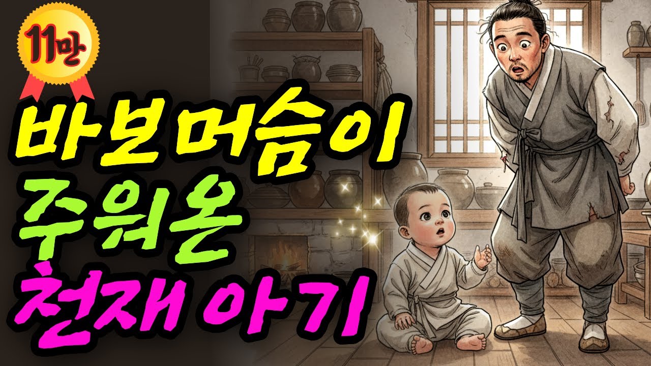 바보머슴이 주워온 천재 아기 ㅣ야담 민담 전설 설화 옛날이야기 오디오북