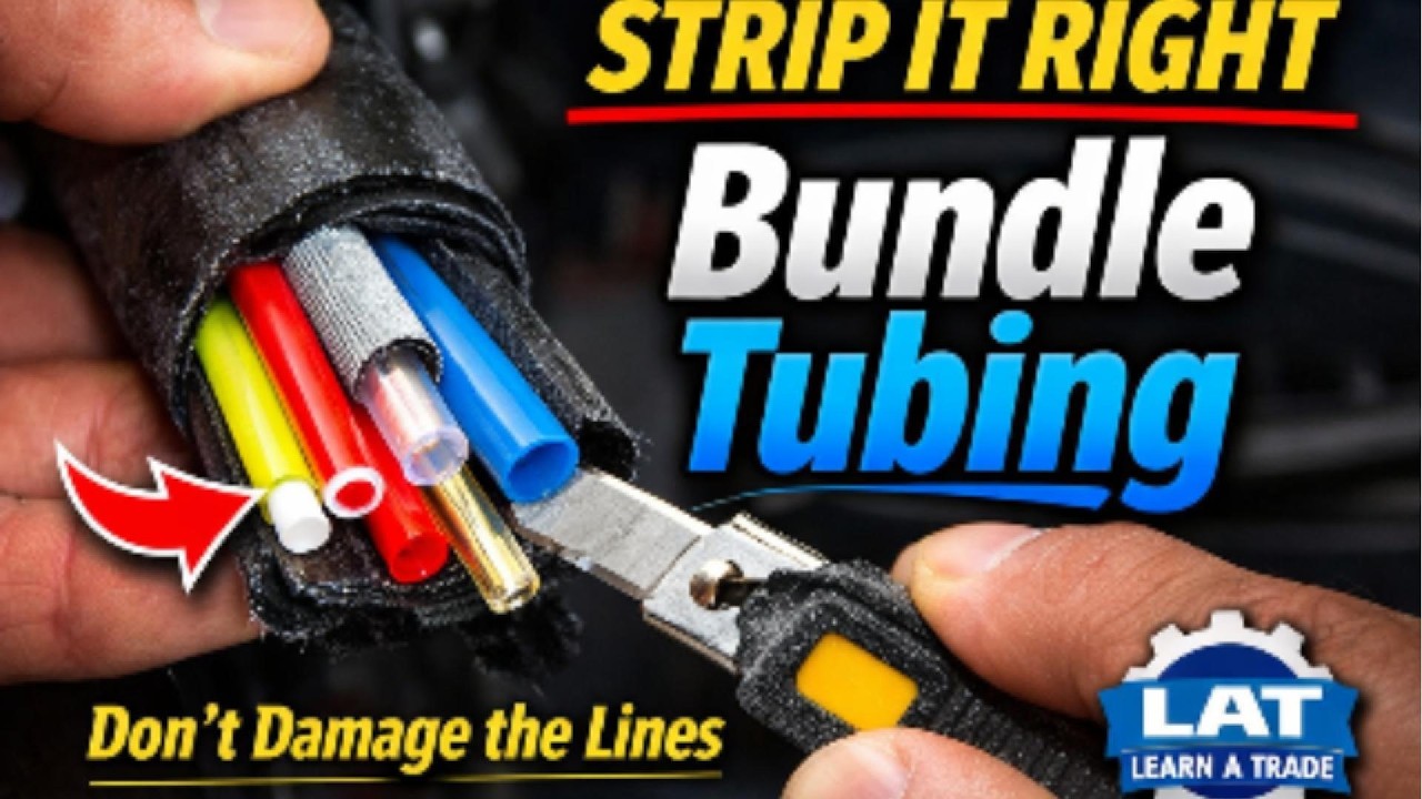 Commercial Beverage Tech Tip (Stripping Bundle Tubing like a Pro)