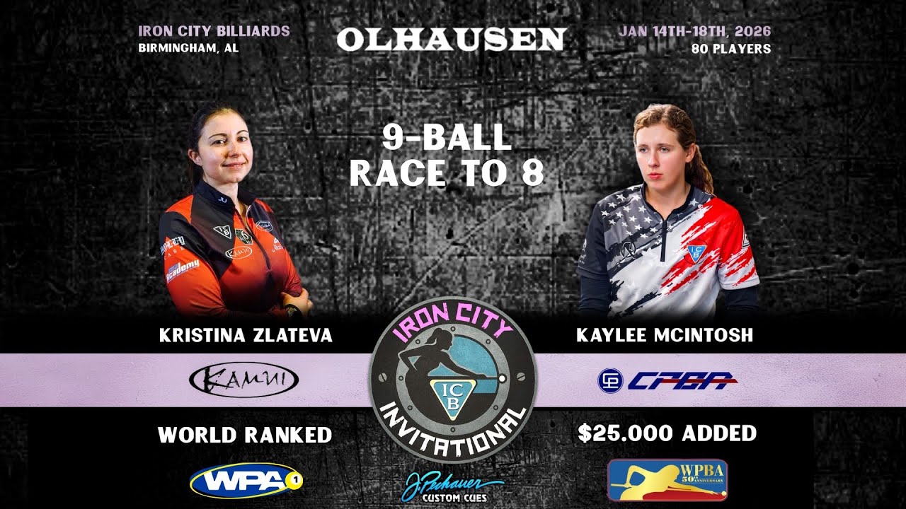 WPBA Iron City | Kristina Zlateva vs Kaylee McIntosh