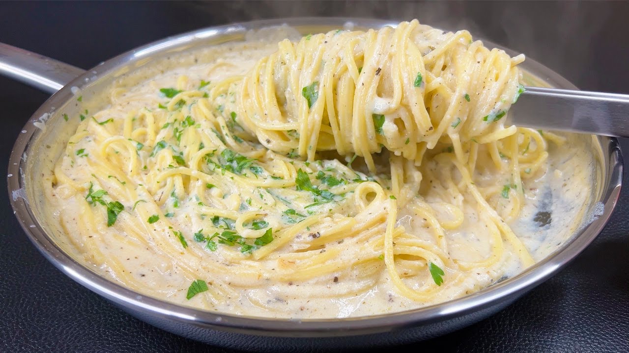 10 Minuten Wunder Die perfekte cremige Pasta! Bestes Rezept für schnelles und leckeres Kochen! 🕒🍝