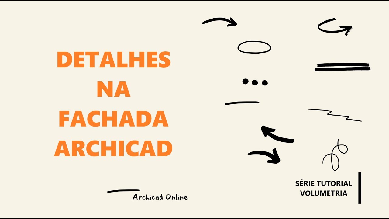 21- Detalhes na fachada com ARCHICAD