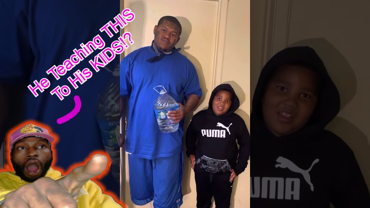 CRIP MAC Teaches SON How To Be a CRIP With Lupe46