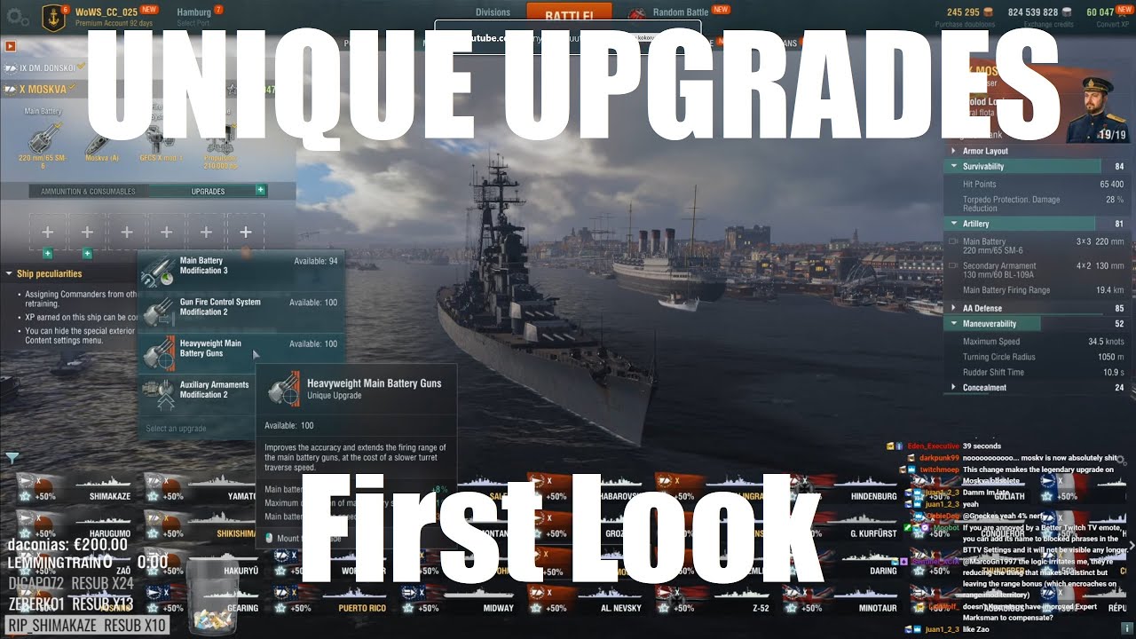 New Unique Upgrades - First Look