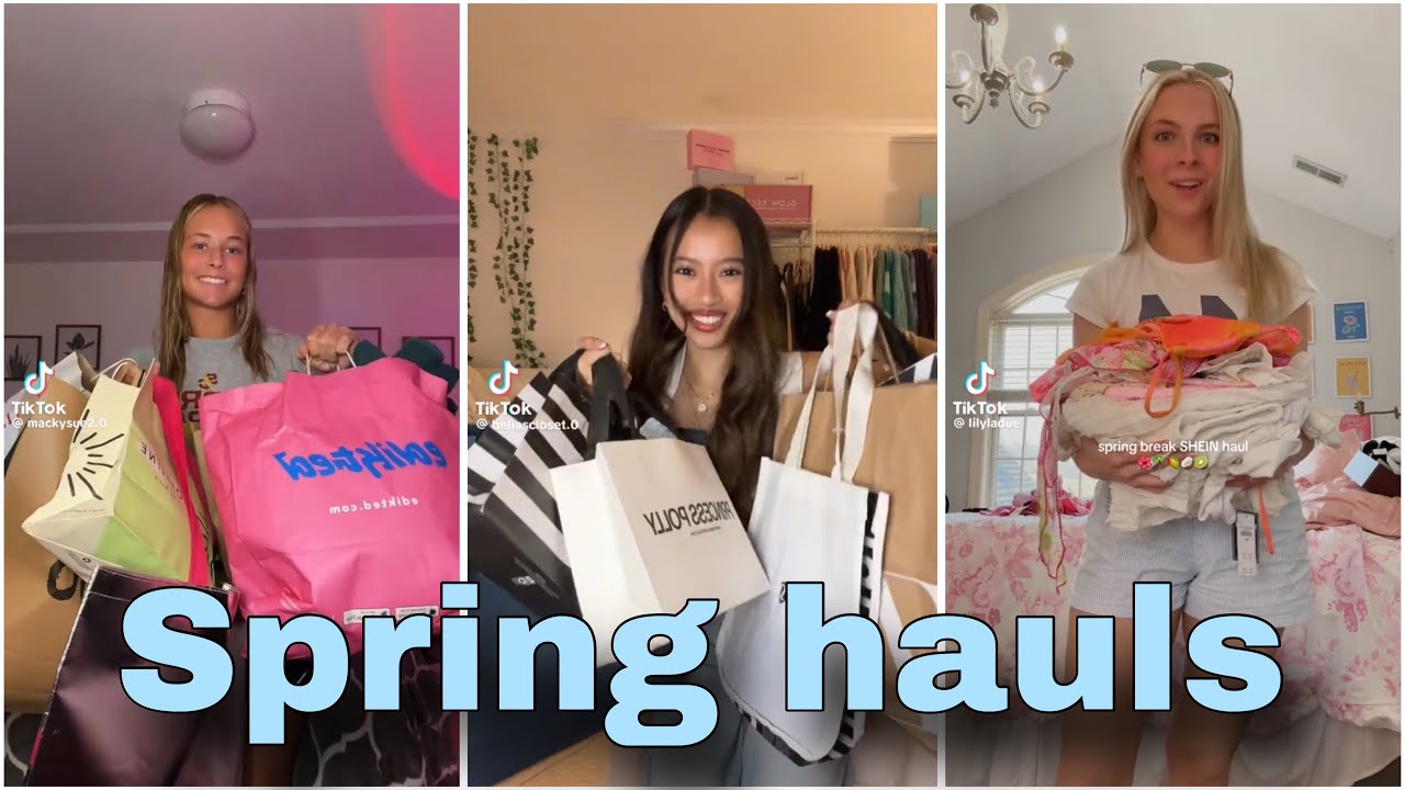 20-минутная подборка весенних покупок в TikTok #4