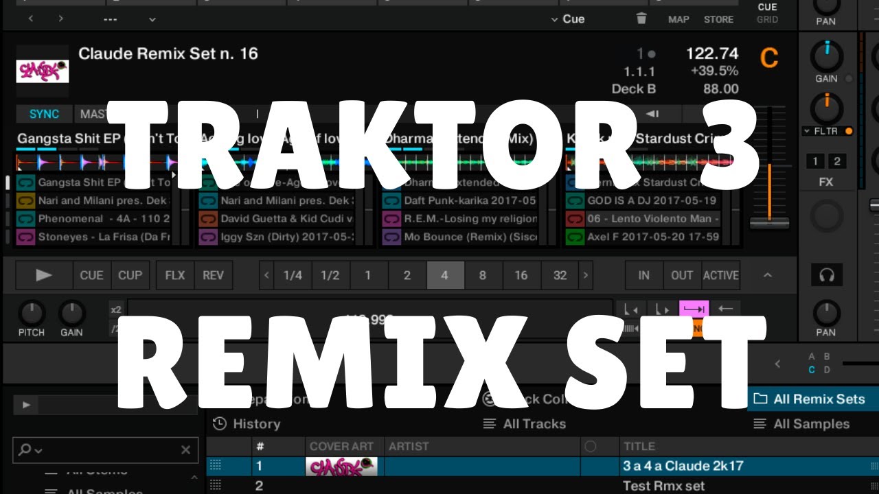 Traktor Pro: Remix Set-Remix Deck