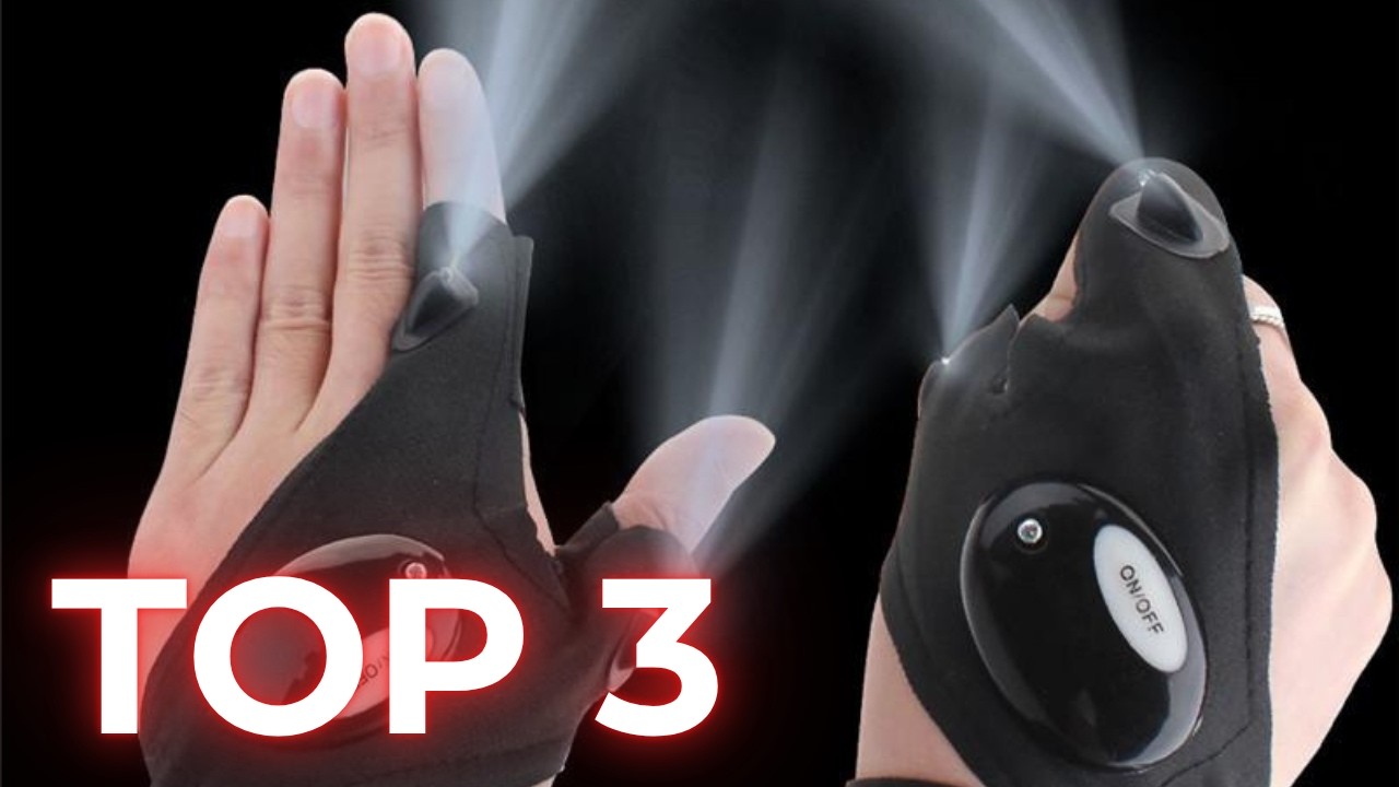 TOP 3 Best Flashlight Gloves 2025