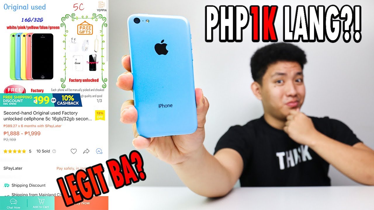 BUMILI AKO NG 1K PHP IPHONE SA SHOPEE! LEGIT KAYA TO??