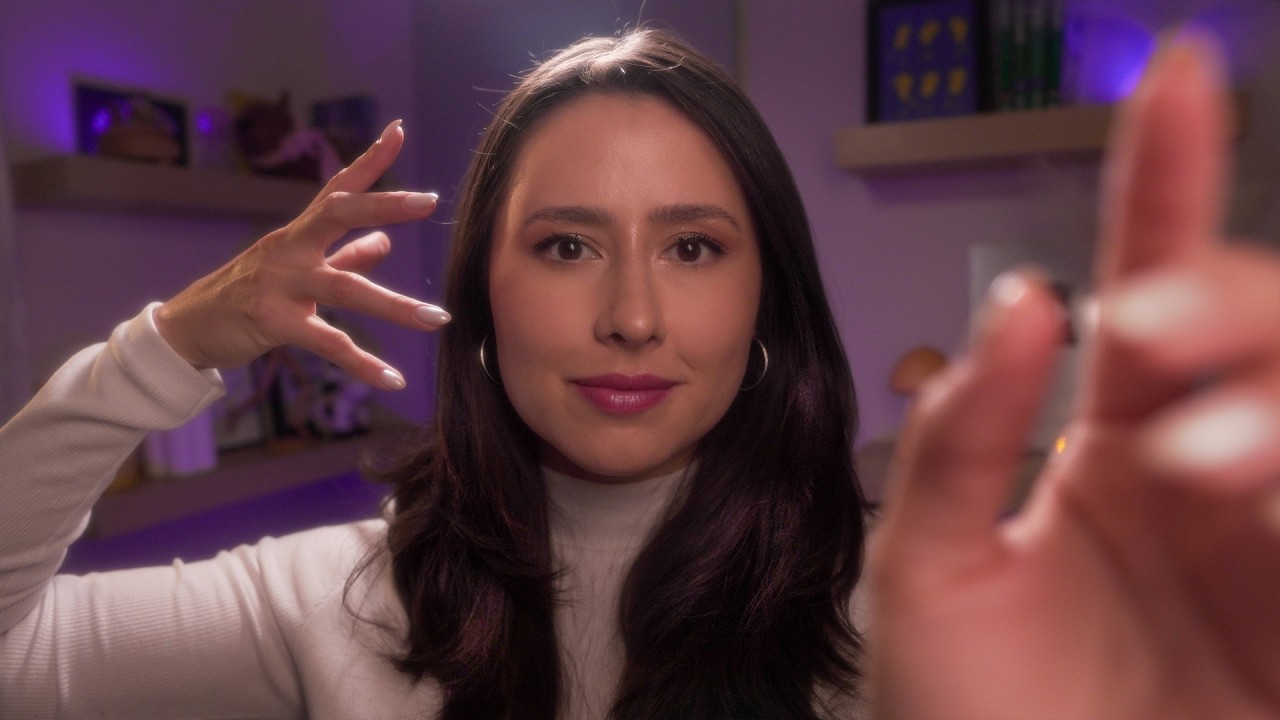ASMR When Your Mind Feels Full&hellip; 😴 Slow Hand Movements