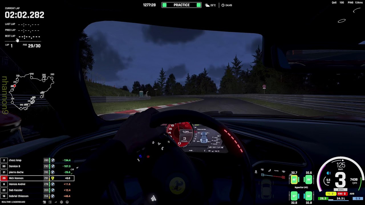 LIVE Nordschleife and Chill - duck drives Assetto Corsa Evo