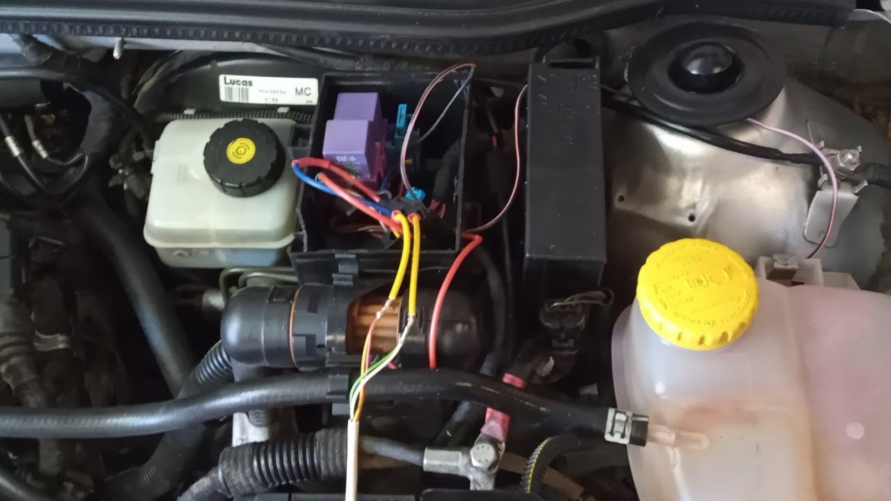 ASTRA G - Instalación antinieblas delanteros (Parte 2 - Preinstalación) (No preinstalacion)