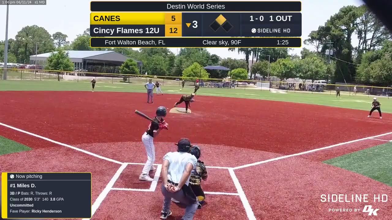 CANES @ Cincy Flames 12u (2024.06.11)