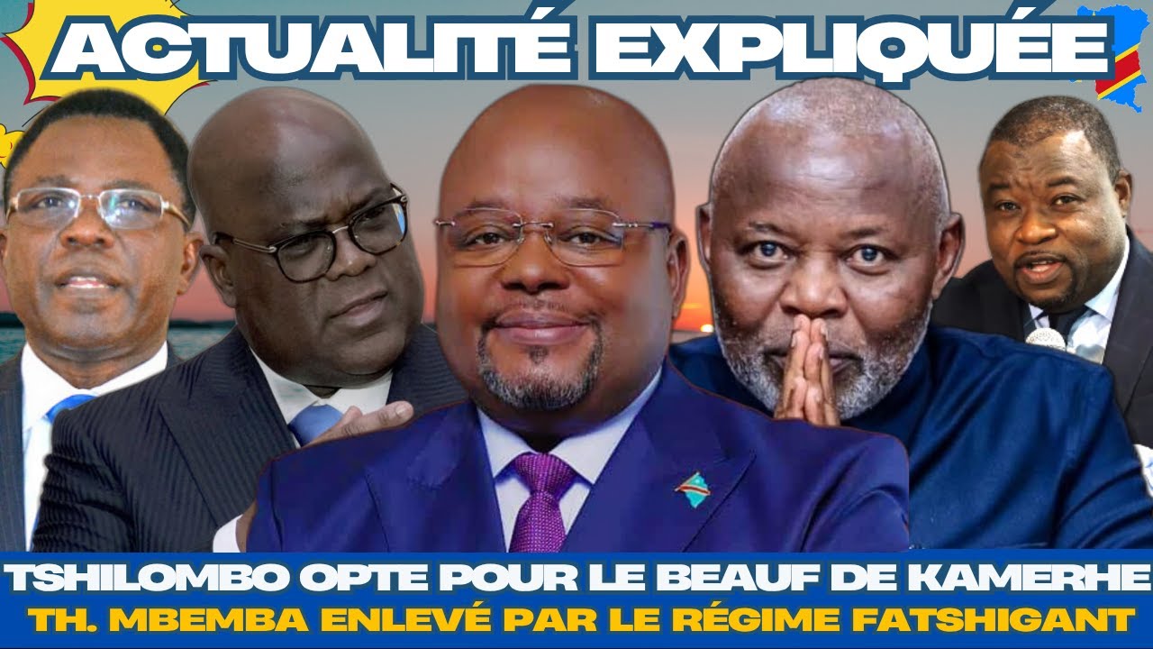 ACTU EXPLIQU&Eacute;E 21.10 - PR&Eacute;SIDENCE ASSEMBL&Eacute;E NATIONALE : TSHILOMBO OPTE POUR LE BEAU-FR&Egrave;RE DE KAMERHE