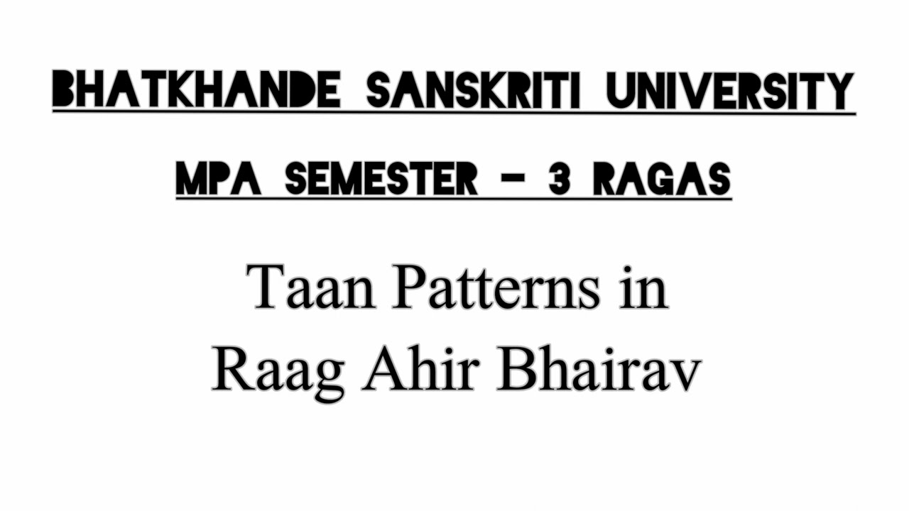 Practicing Taan Patterns | Raag Ahir Bhairav #ahirbhairav #raag #indianclassicalmusic