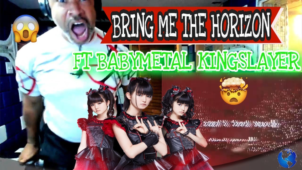 Bring Me The Horizon   Kingslayer Lyric Video ft  BABYMETAL - Producer Reaction