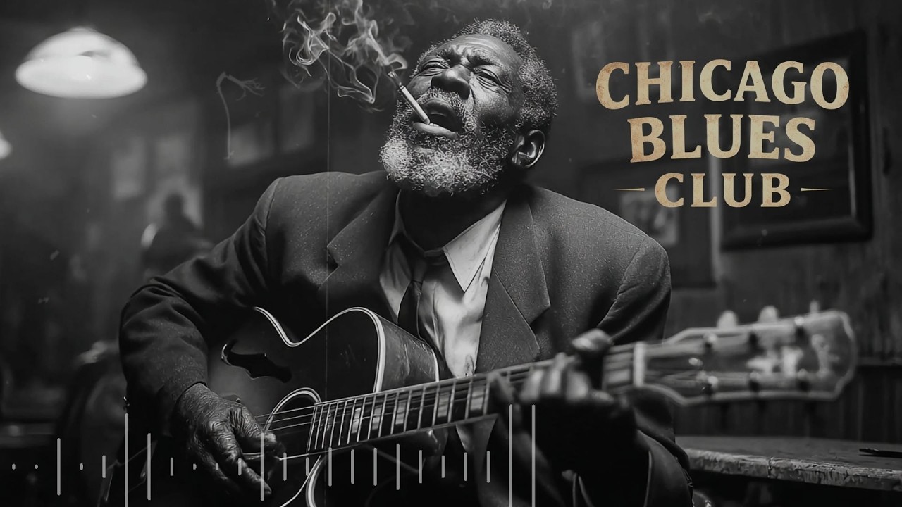Chicago Blues Night Mix – Relaxing Soulful Blues Guitar for Late Night – Vol. 14