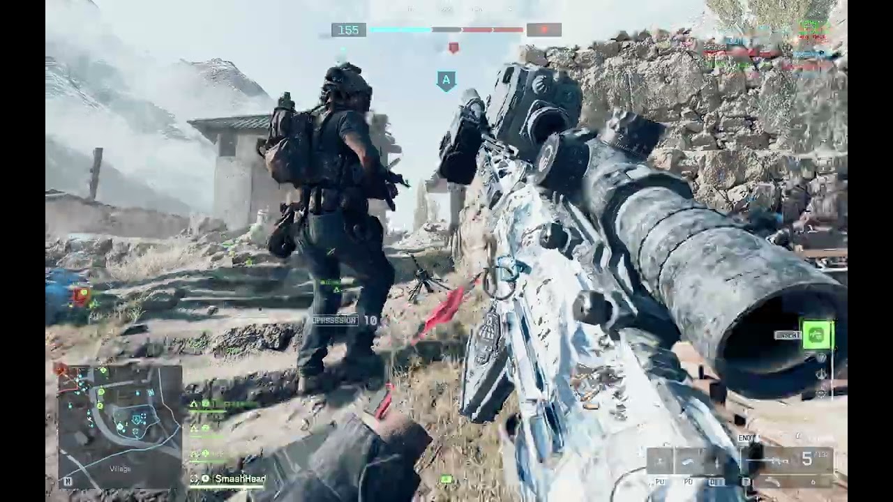 Battlefield 6 SVDM DMR 1st Place - 26-1 insane 10 Caps - Liberation Peak Breakthrough