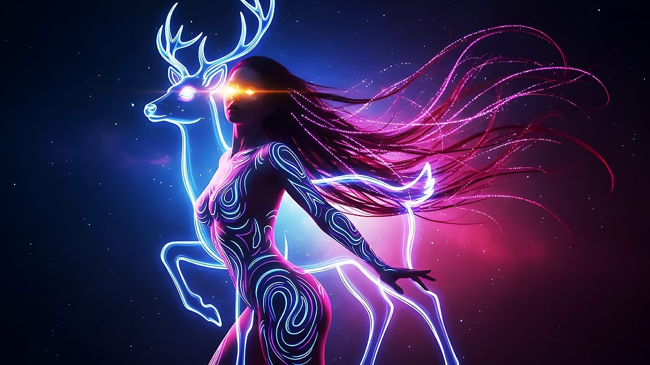 Whispering Cosmos ✨ Chill Trance Meditation | Wordless Female Vocal & Afro Choir